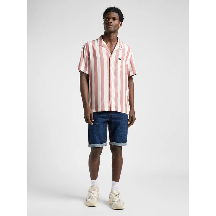 Lee Short Sleeve Resort Shirt Uomo Sepia