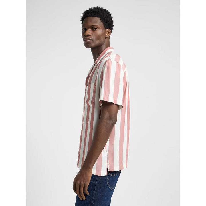 Lee Short Sleeve Resort Shirt Uomo Sepia