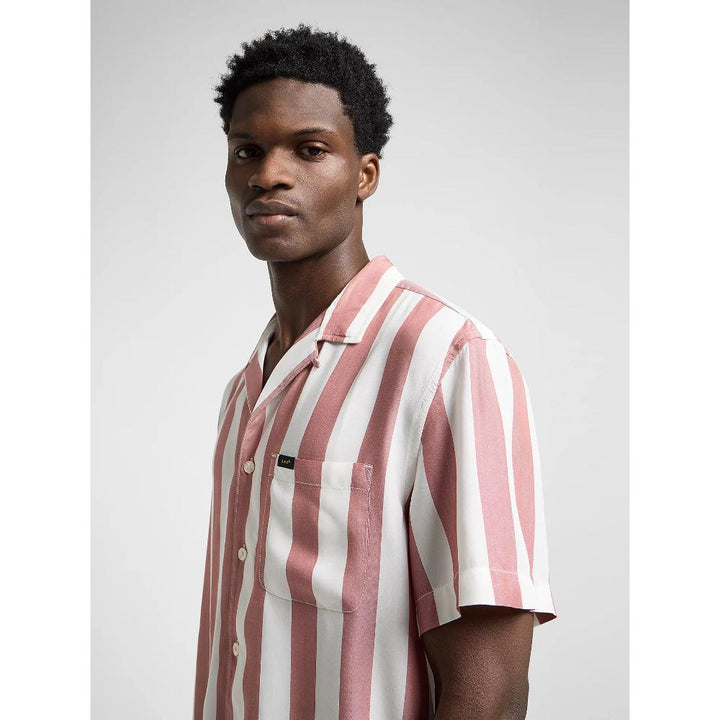 Lee Short Sleeve Resort Shirt Uomo Sepia