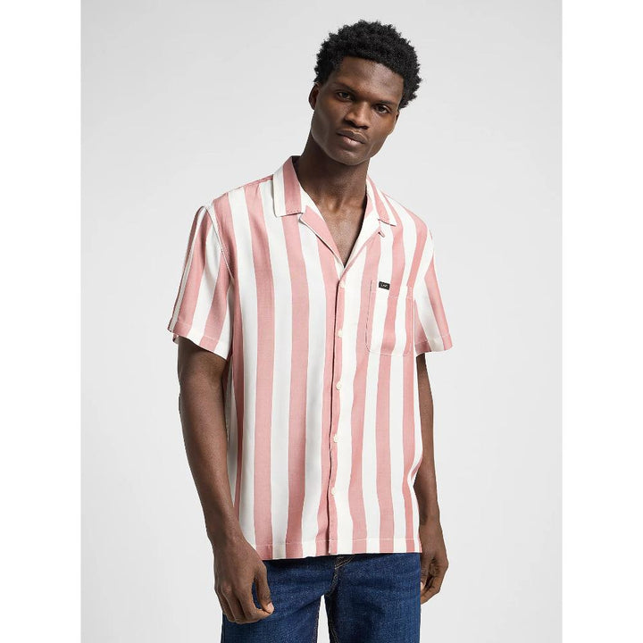 Lee Short Sleeve Resort Shirt Uomo Sepia
