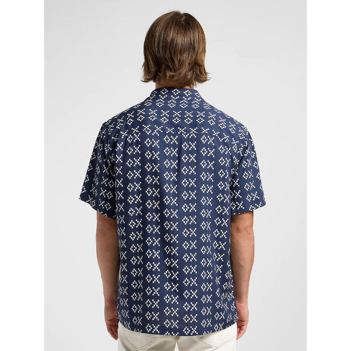 Lee Short Sleeve Resort Shirt Uomo Rivet Ecru