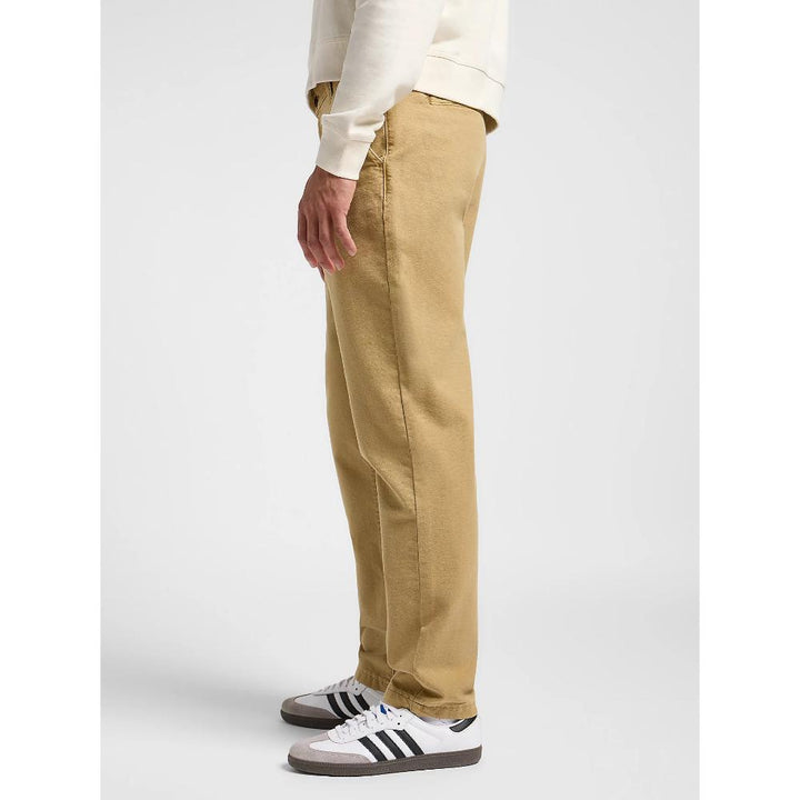 Lee Relaxed Workwear Chino Uomo Oscar Khaki