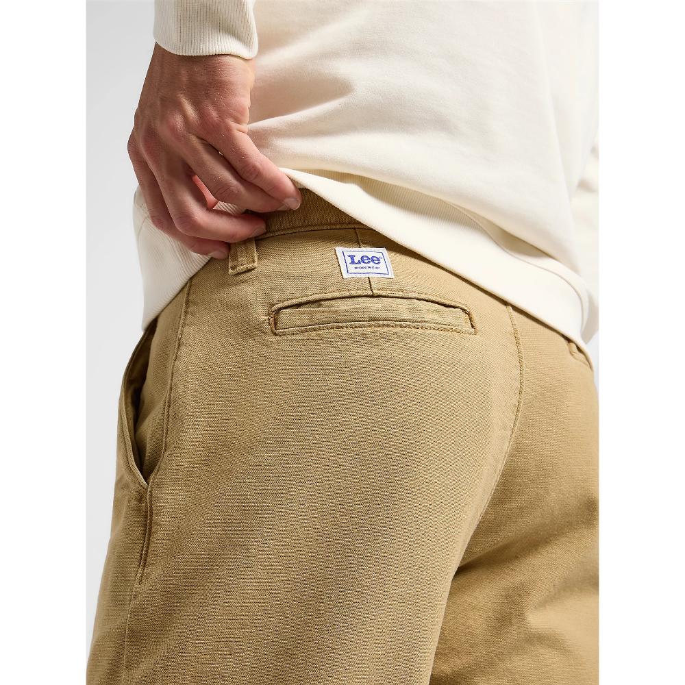 Lee Relaxed Workwear Chino Uomo Oscar Khaki
