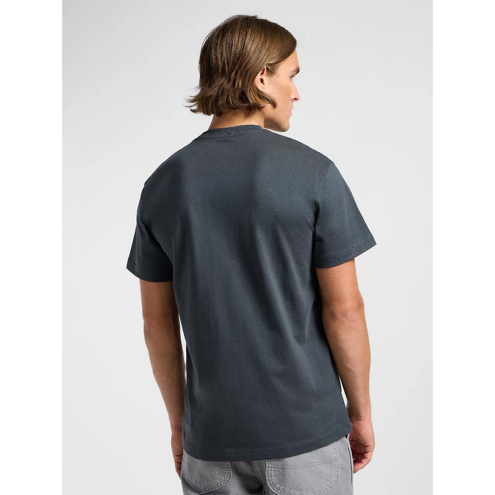 Lee Workwear Pocket Tee Uomo Washed Black