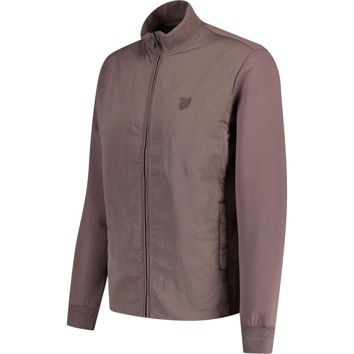 Lyle & Scott Tonale Hybrid Jacket Uomo Plum Truffle