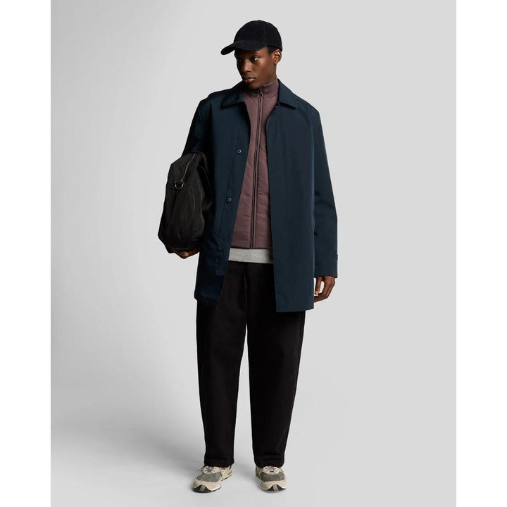 Lyle & Scott Tonal Hybrid Gilet Uomo Plum Truffle