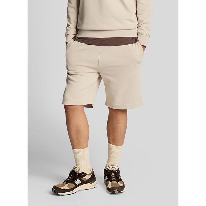 Lyle & Scott Bermuda in Felpa Superfine Sweatshort Uomo Cove