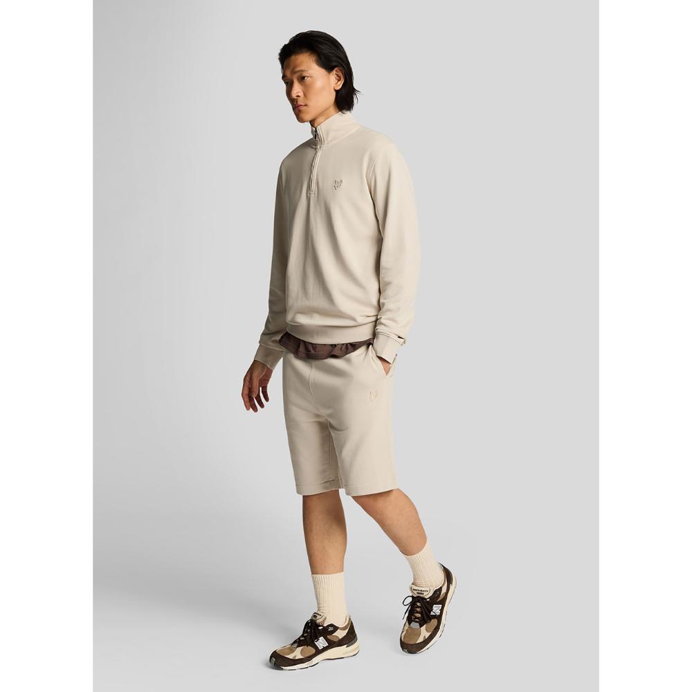 Lyle & Scott Bermuda in Felpa Superfine Sweatshort Uomo Cove