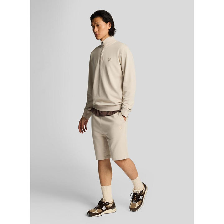 Lyle & Scott Bermuda in Felpa Superfine Sweatshort Uomo Cove