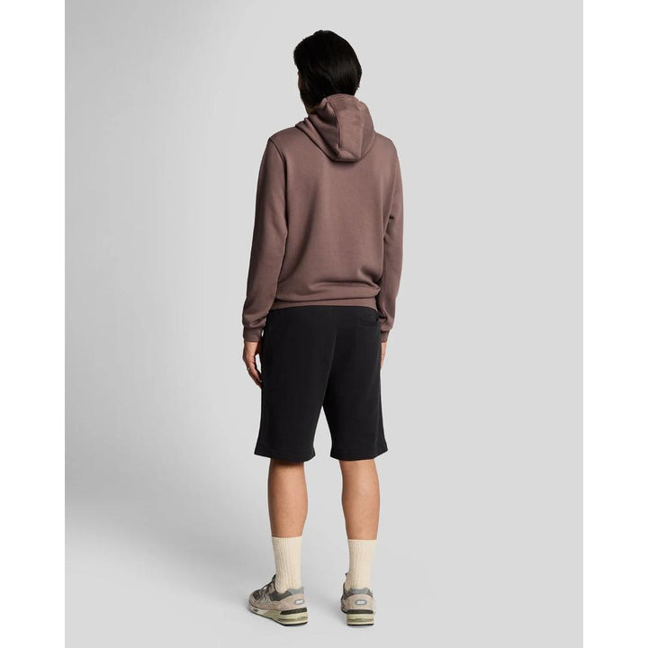 Lyle & Scott Superfine Sweat Shorts Uomo Jet Black