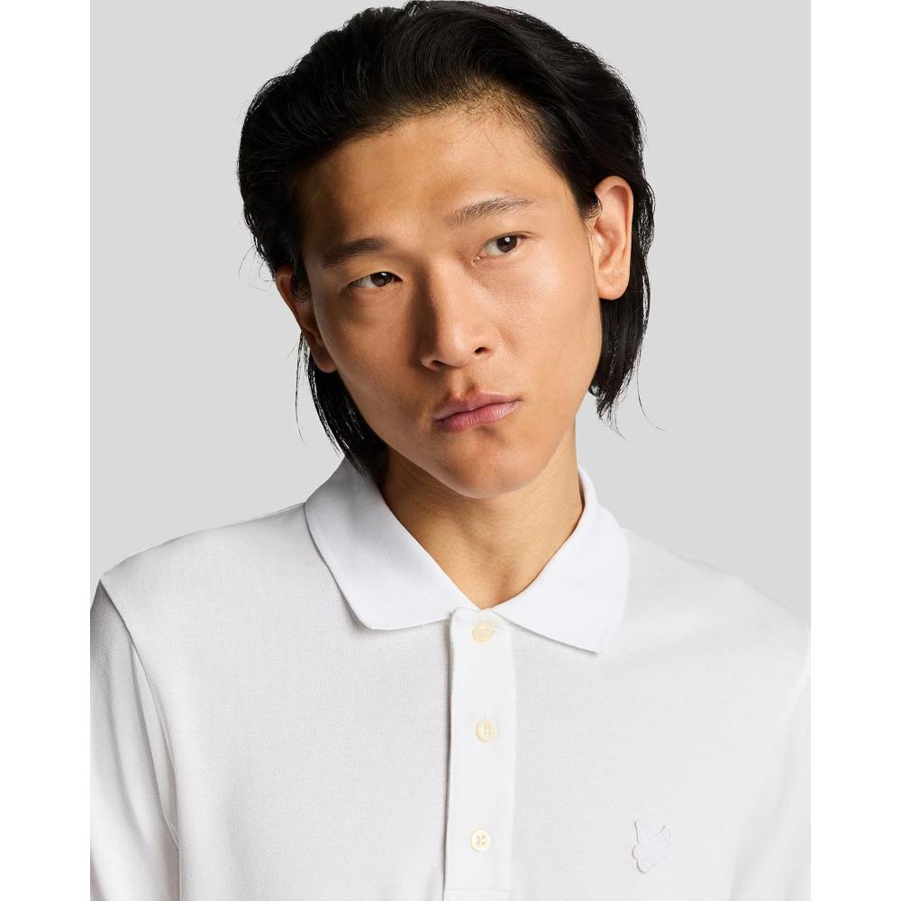 Lyle & Scott Superfine Polo Shirt Uomo White