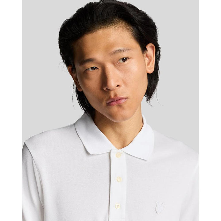 Lyle & Scott Superfine Polo Shirt Uomo White