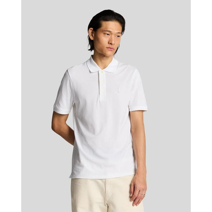 Lyle & Scott Superfine Polo Shirt Uomo White