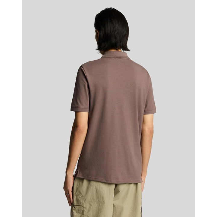 Lyle & Scott Superfine Polo Shirt Uomo Plum Truffle