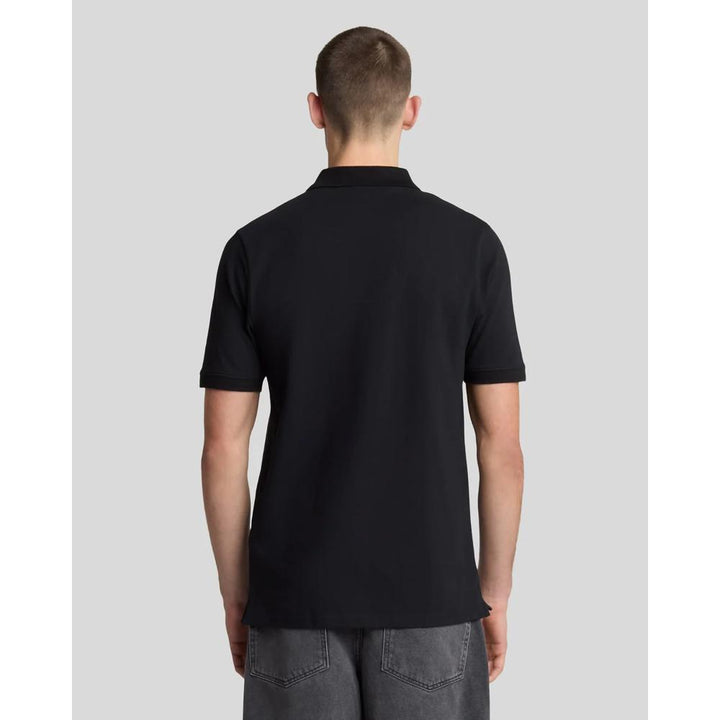 Lyle & Scott Superfine Polo Shirt Uomo Jet Black