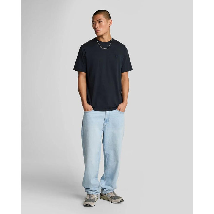 Lyle & Scott Superfine T-Shirt Uomo Dark Navy