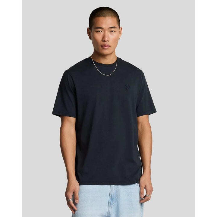 Lyle & Scott Superfine T-Shirt Uomo Dark Navy