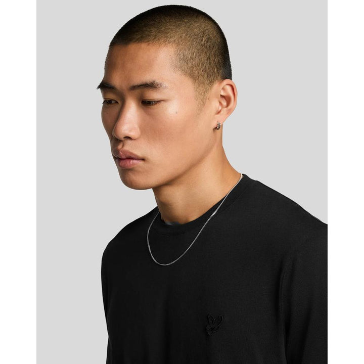 Lyle & Scott Superfine T-Shirt Uomo Jet Black