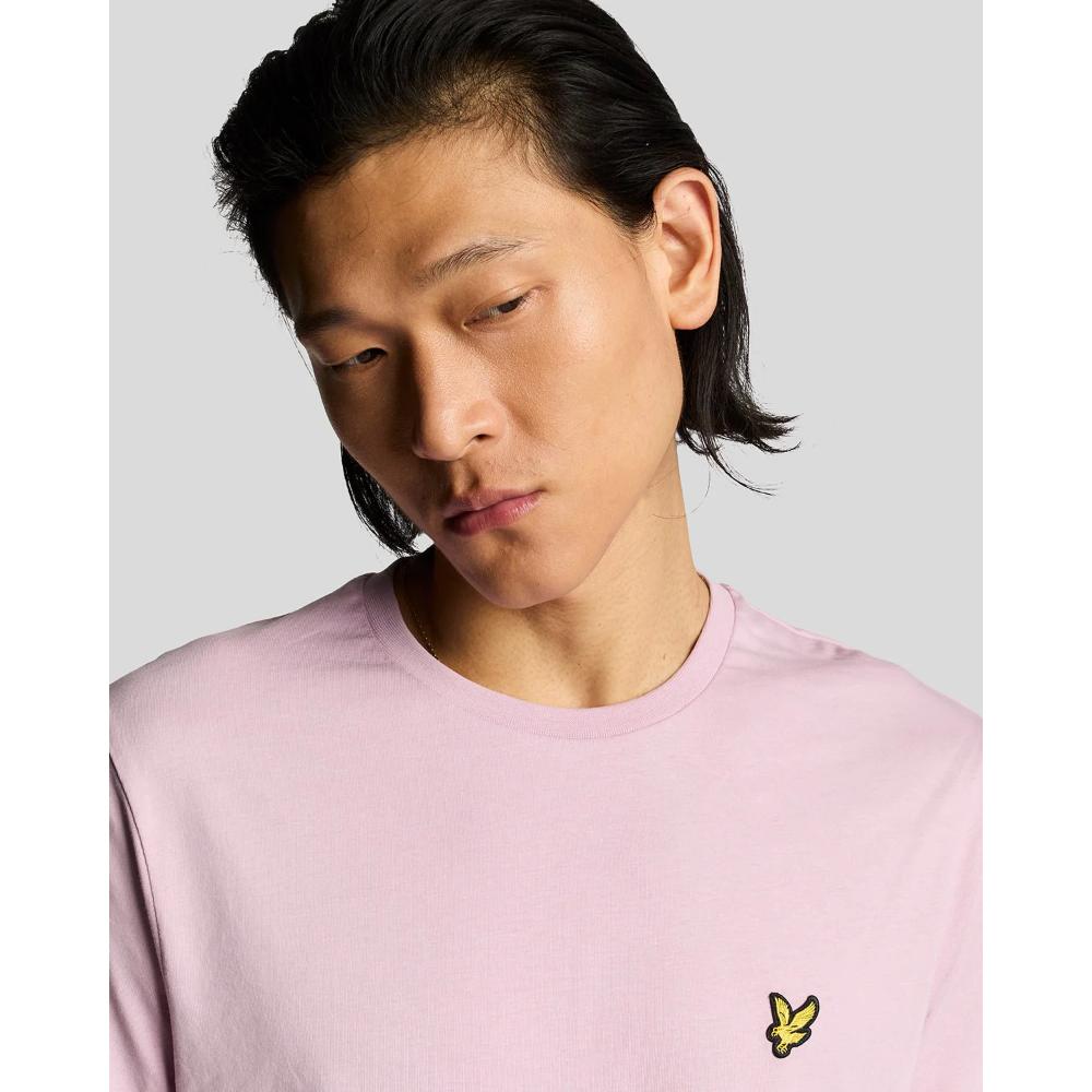 Lyle & Scoot Plain T-Shirt Uomo Light Pink