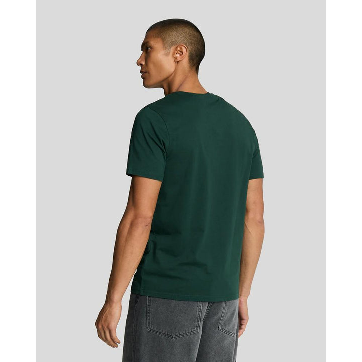 Lyle & Scoot Plain T-Shirt Uomo Dark Green