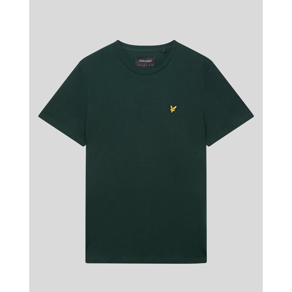 Lyle & Scoot Plain T-Shirt Uomo Dark Green