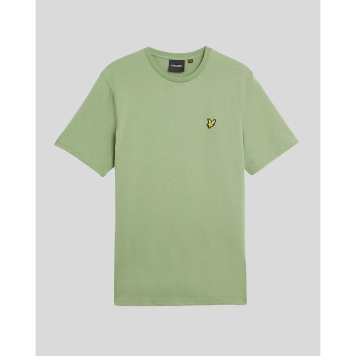 Lyle & Scoot Plain T-Shirt Uomo Smoke Green