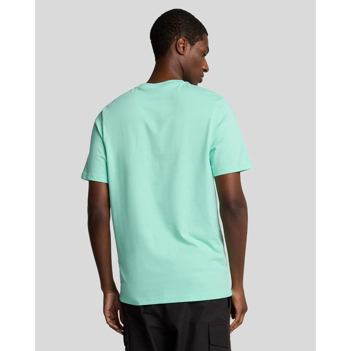 Lyle & Scott Plain T-Shirt Uomo Aquamarine