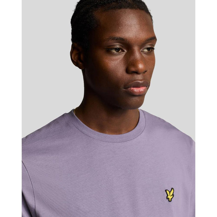Lyle & Scoot Plain T-Shirt Uomo Dusk Purple