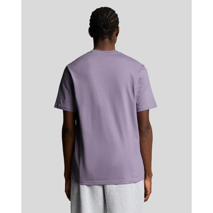 Lyle & Scoot Plain T-Shirt Uomo Dusk Purple