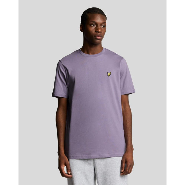 Lyle & Scoot Plain T-Shirt Uomo Dusk Purple