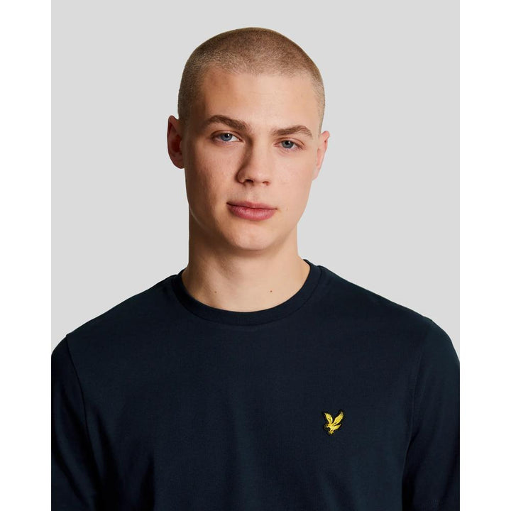 Lyle & Scoot Plain T-Shirt Uomo Dark Navy