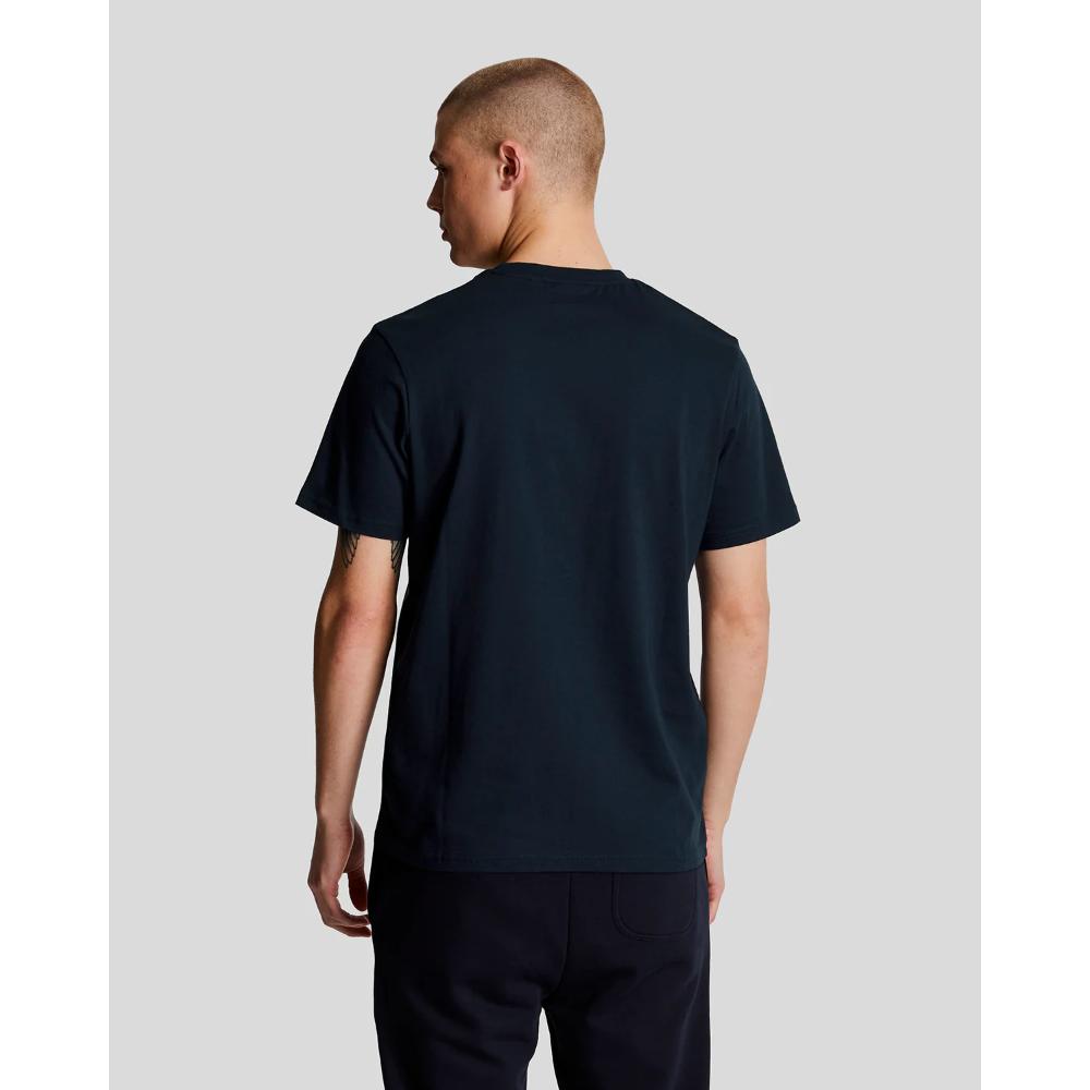 Lyle & Scoot Plain T-Shirt Uomo Dark Navy