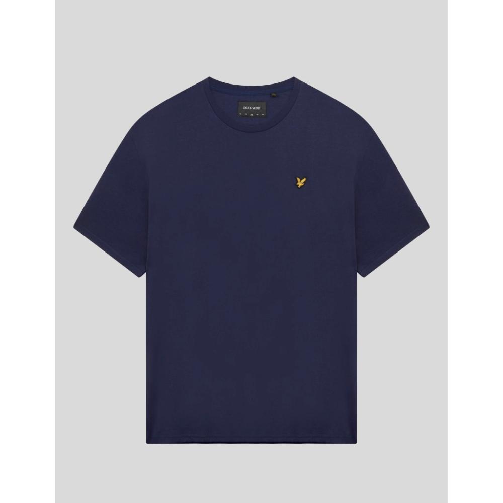 Lyle & Scoot Plain T-Shirt Uomo Dark Navy