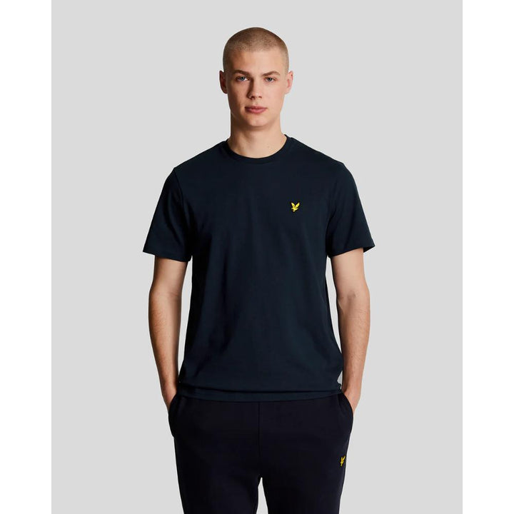 Lyle & Scoot Plain T-Shirt Uomo Dark Navy