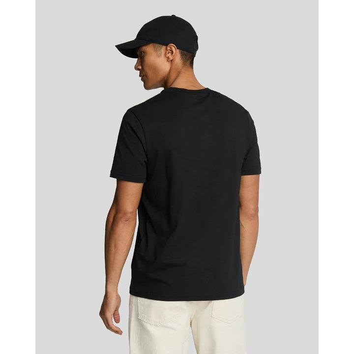 Lyle & Scoot Plain T-Shirt Uomo Jet Black
