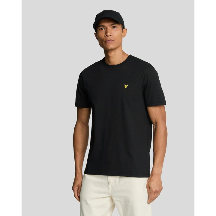 Lyle & Scoot Plain T-Shirt Uomo Jet Black