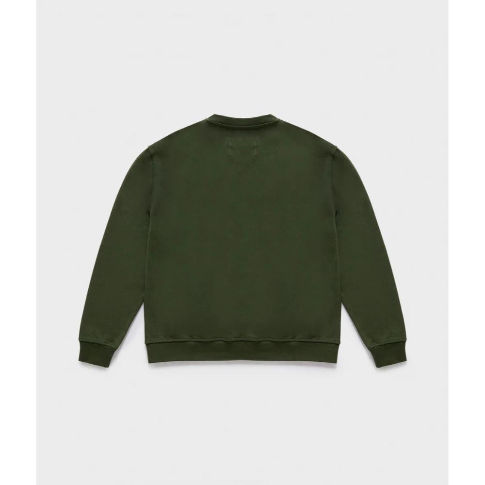 Refrigiwear Felpa Erbert Sweatshirt Uomo Rifle Green
