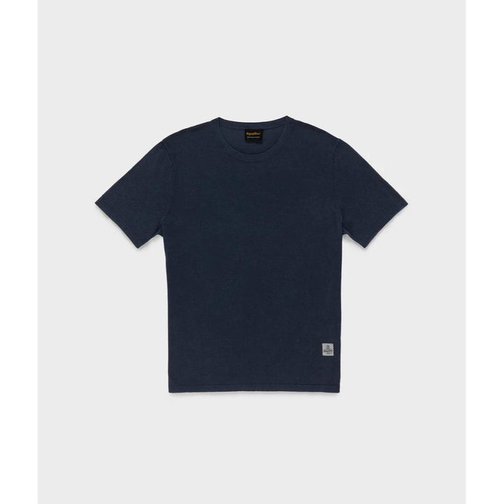 Refrigiwear Fargo Knit T-Shirt Uomo Blue Nights