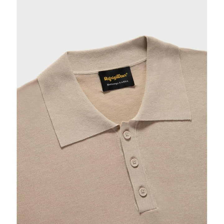 Refrigiwear Sid Knit Polo Uomo Peyote