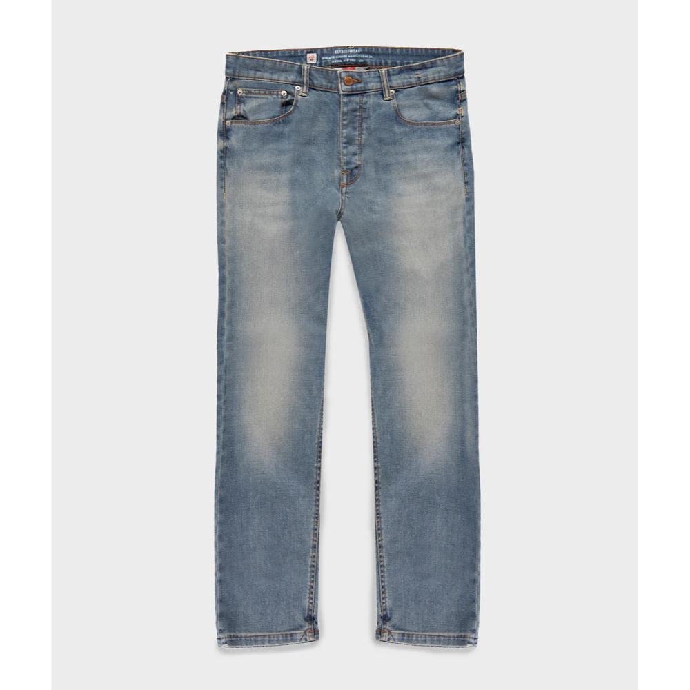 Refrigiwear Century Denim Uomo Light Blue Con Trattamento Heavy-Wash