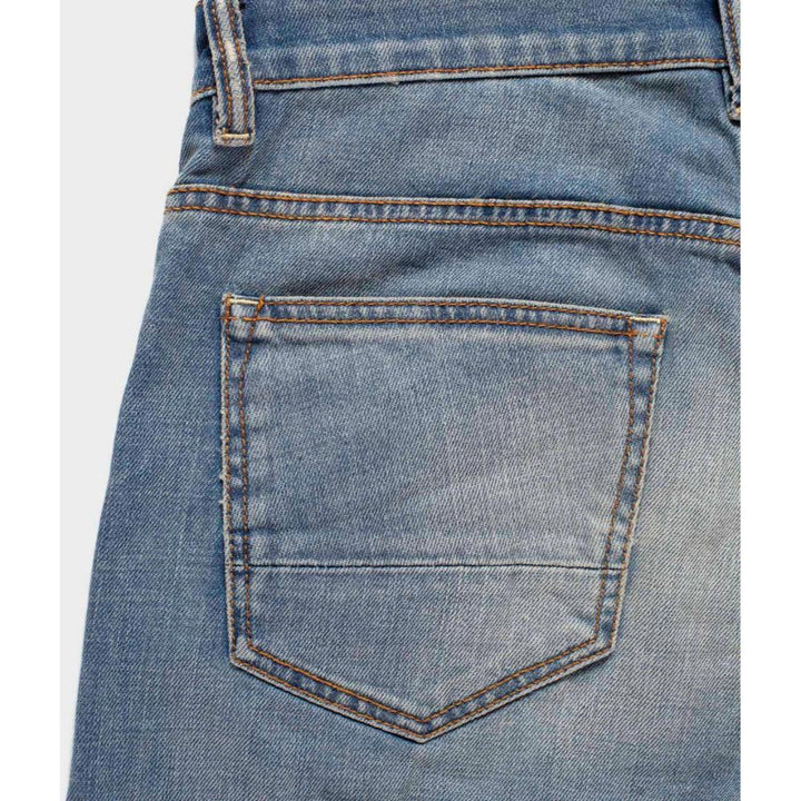 Refrigiwear Century Denim Uomo Light Blue Con Trattamento Heavy-Wash