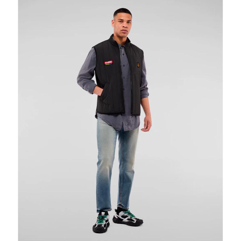 Refrigiwear Century Denim Uomo Light Blue Con Trattamento Heavy-Wash