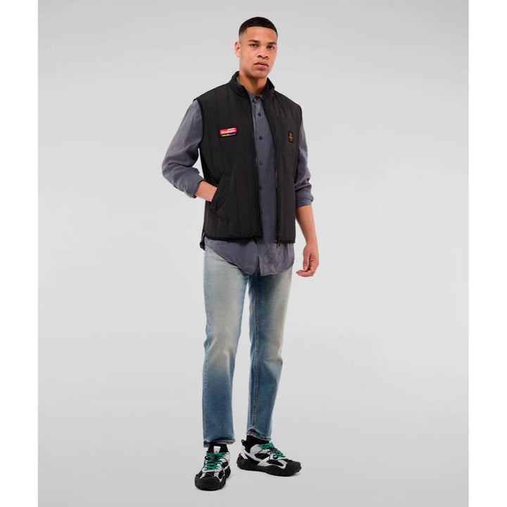Refrigiwear Century Denim Uomo Light Blue Con Trattamento Heavy-Wash