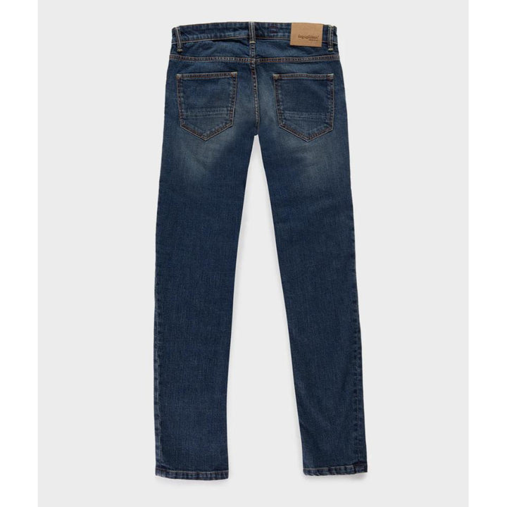 Refrigiwear Denver Denim Uomo Dark Blue Con Effetto Vintage