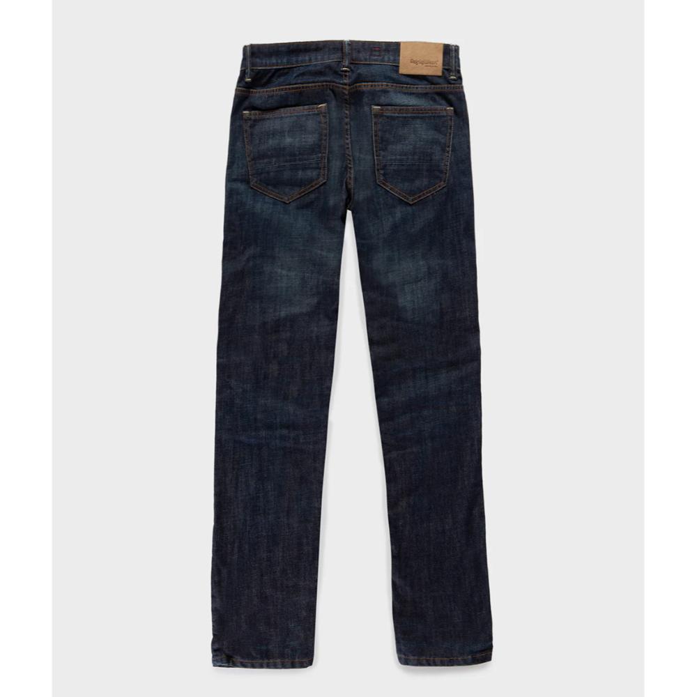 Refrigiwear Bruce Denim Uomo Dark Blue Con Trattamento Light-Wash.
