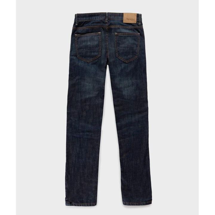 Refrigiwear Bruce Denim Uomo Dark Blue Con Trattamento Light-Wash.