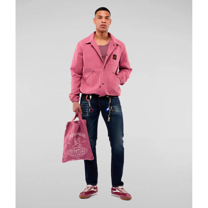 Refrigiwear Bruce Denim Uomo Dark Blue Con Trattamento Light-Wash.