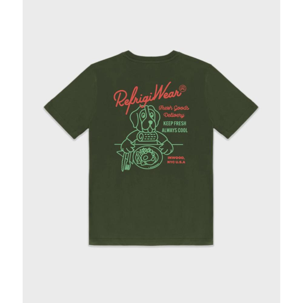 Refrigiwear Ennis T-shirt Uomo Rifle Green