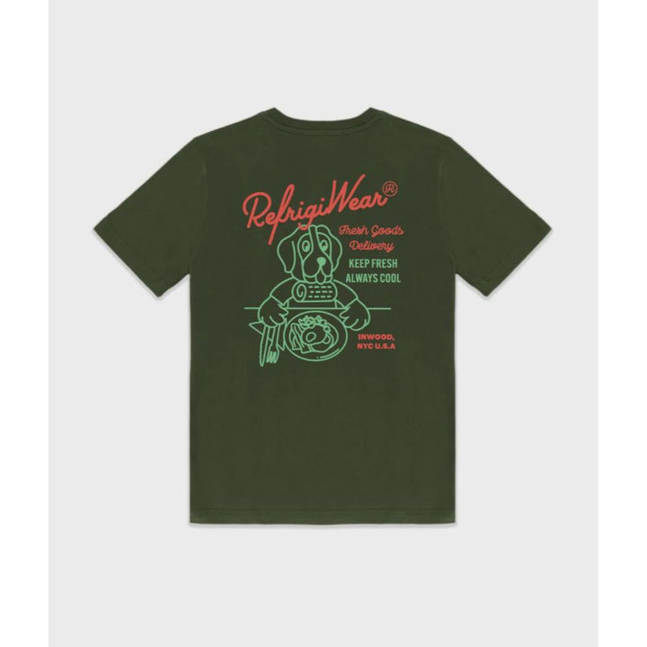 Refrigiwear Ennis T-shirt Uomo Rifle Green