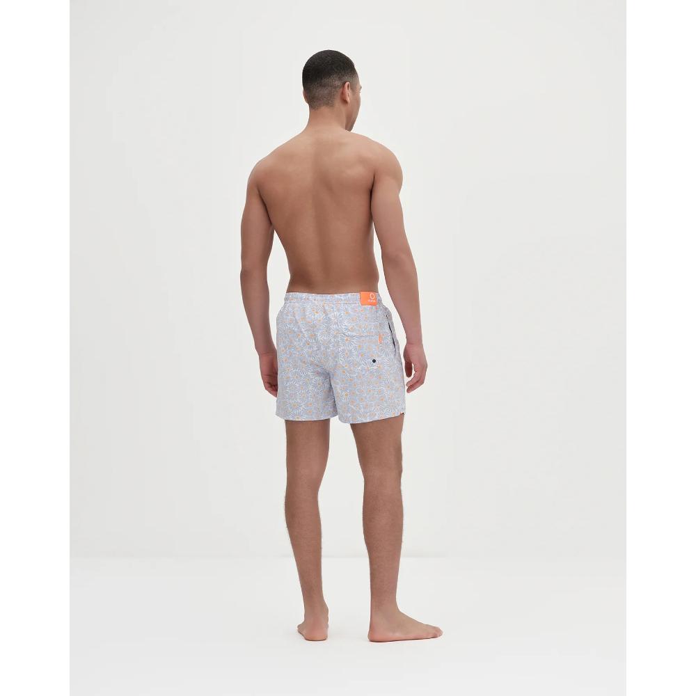 Suns Costume Boxer Capri Uomo Margherita White